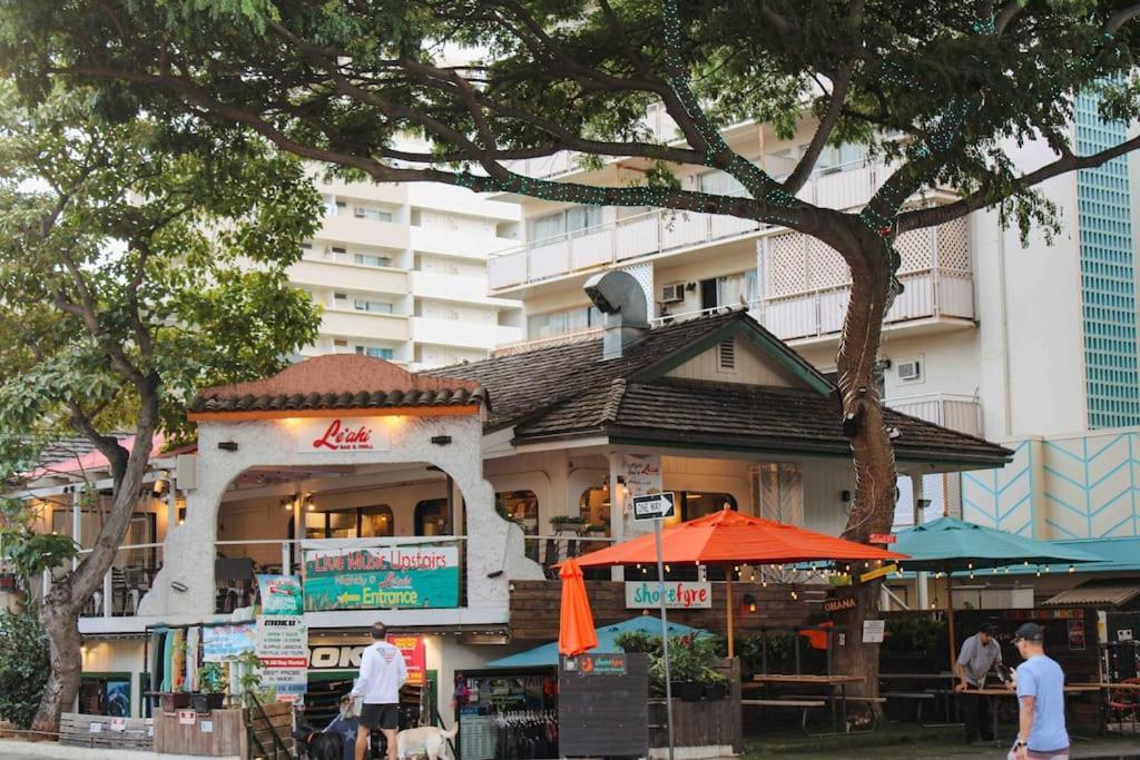 Seashore Waikiki Studio 1 Block From A Beach No Resort Fees Honolulu Exterior foto